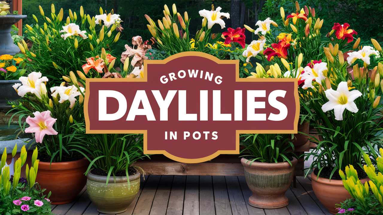 Growing Daylilies In Pots