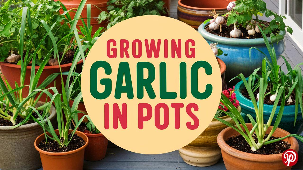 Growing Garlic In Pots