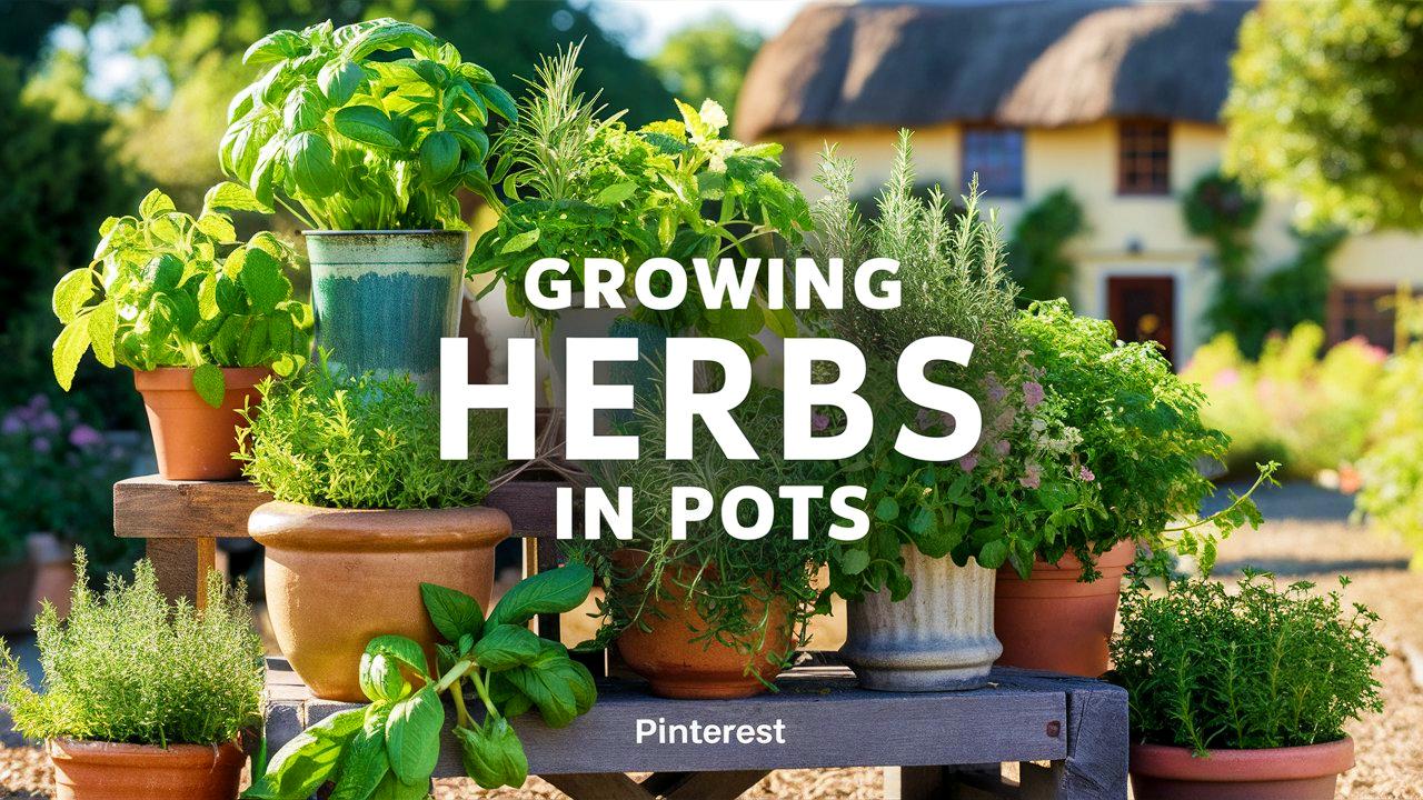 Growing Herbs In Containers