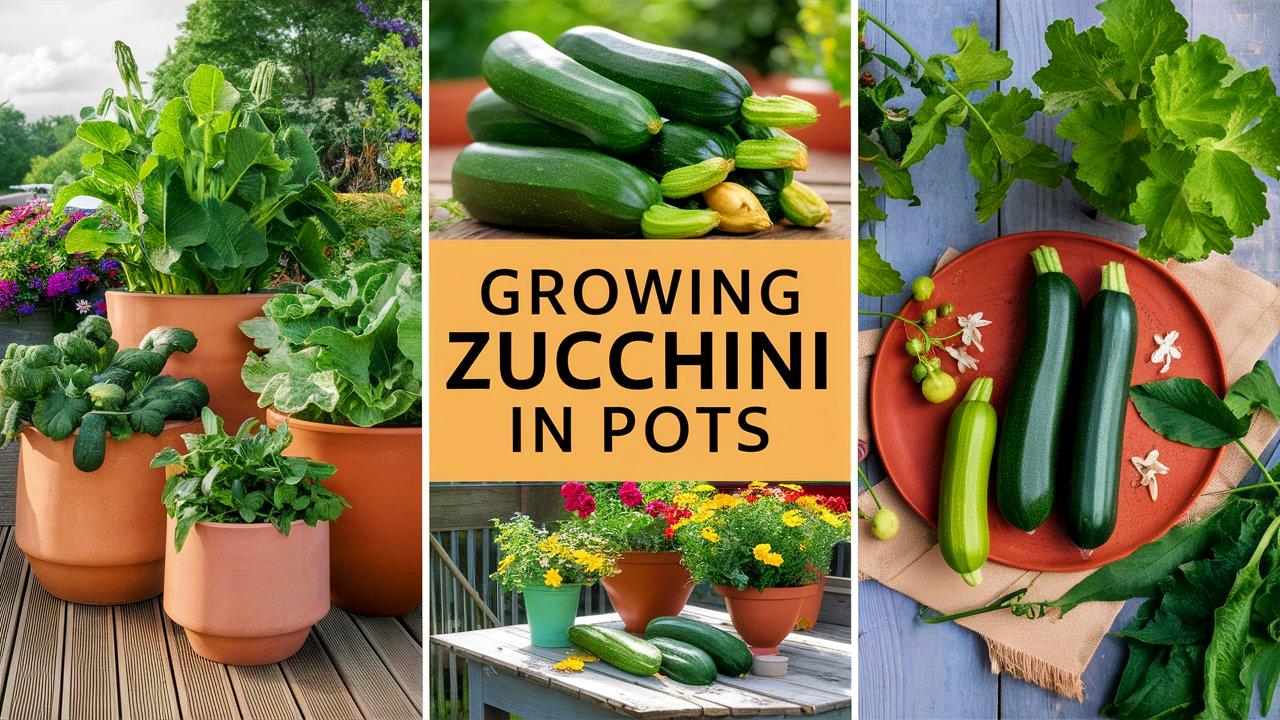 Growing Zucchini In Pots