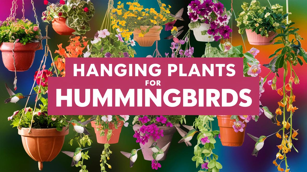 Hanging Plants For Hummingbirds