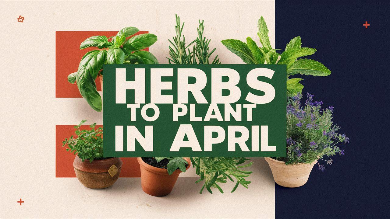 Herbs To Plant In April