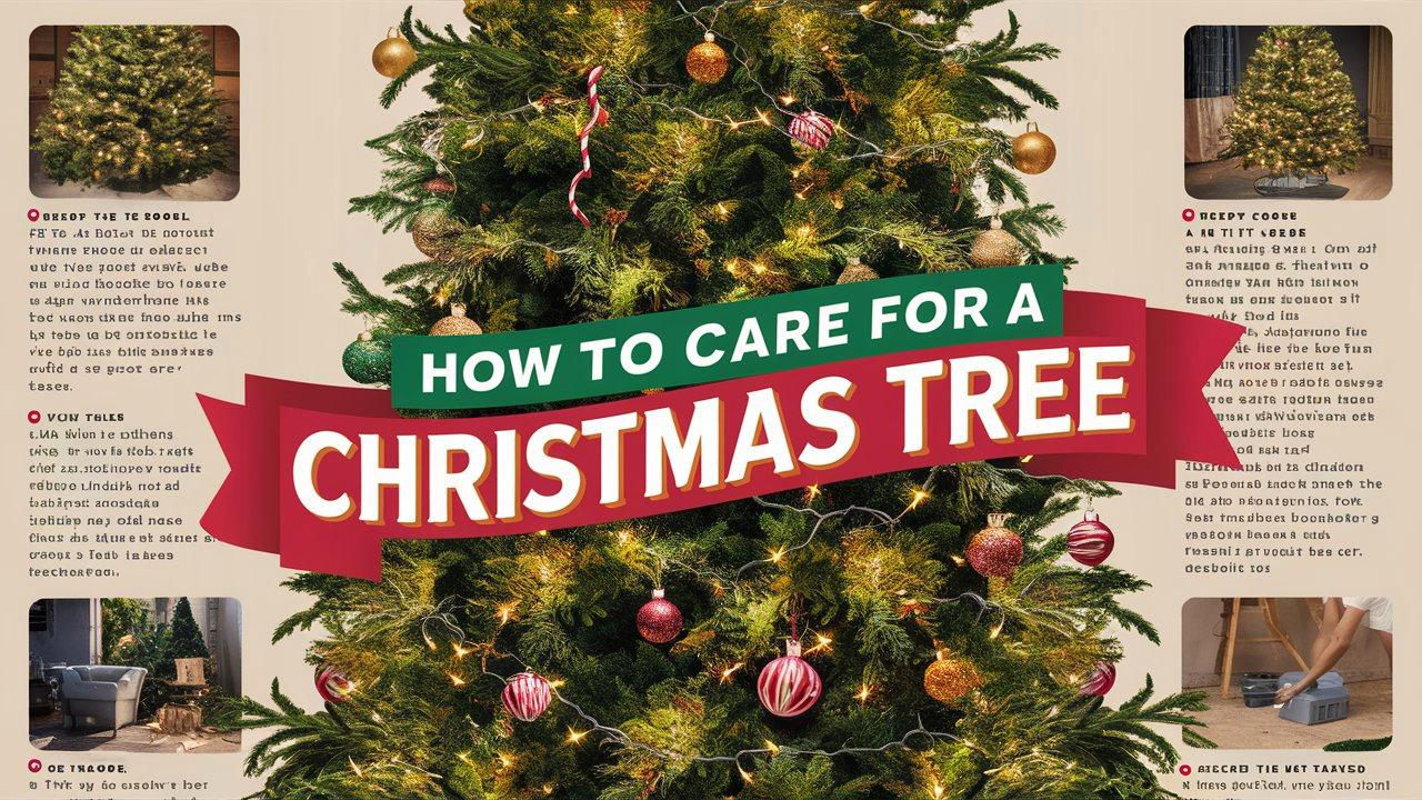 How to Care for a Christmas Tree