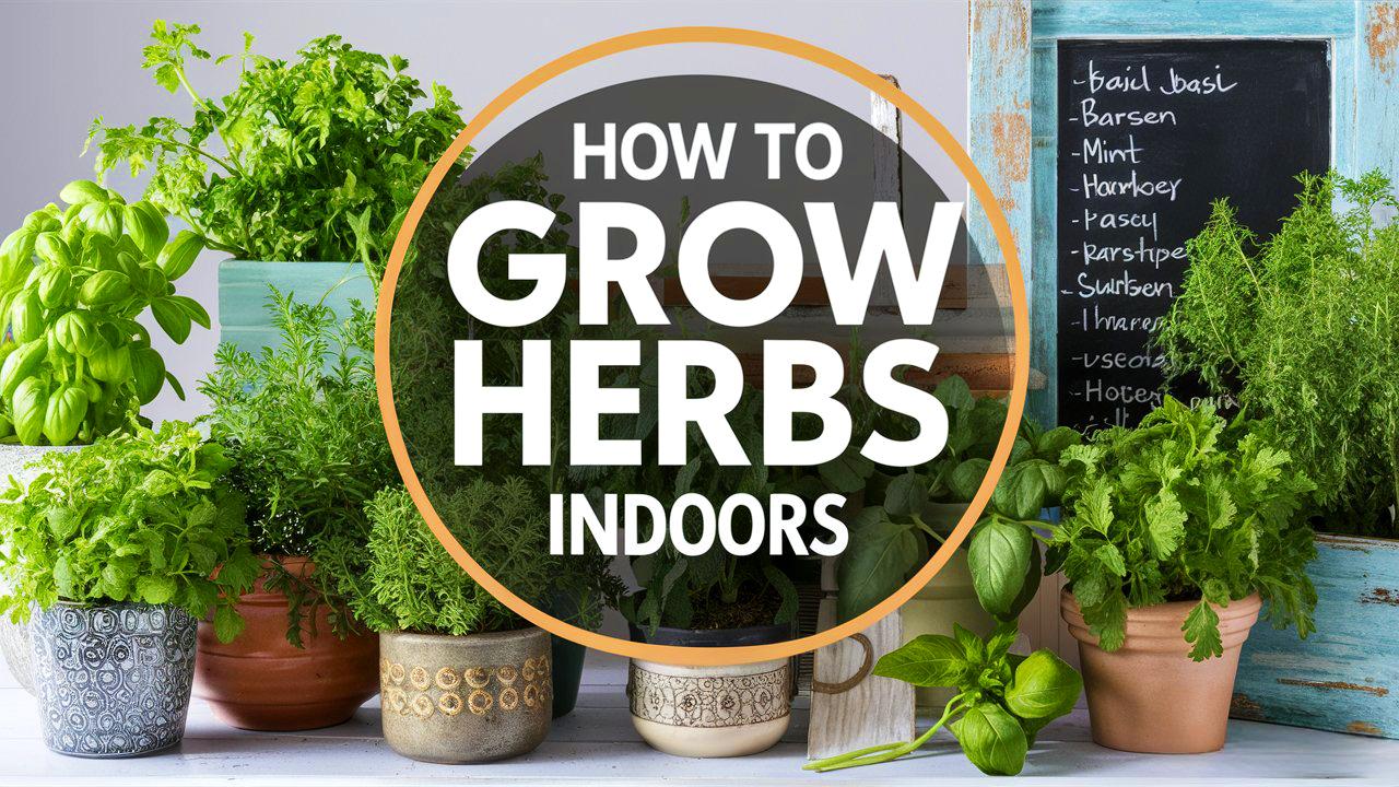 How To Grow Herbs Indoors