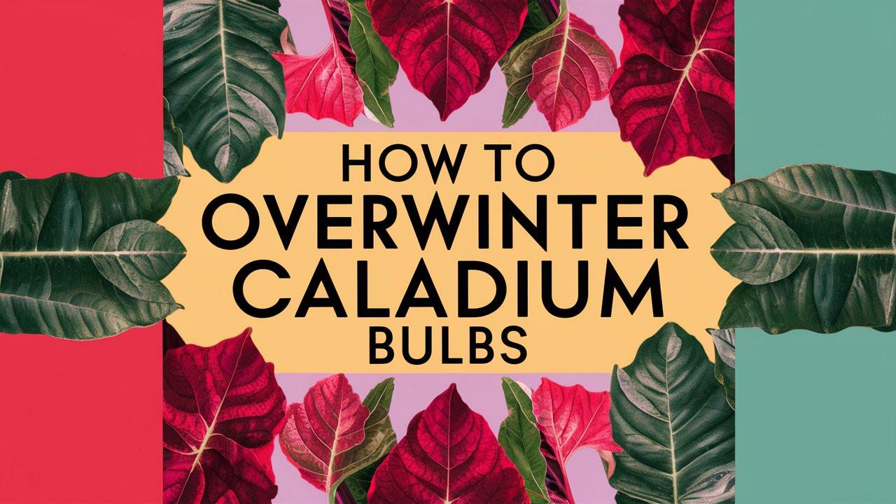 How To Overwinter Caladium Bulbs