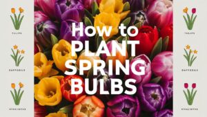 How To Plant Spring Bulbs