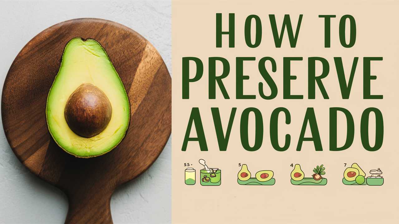How To Preserve Avocado
