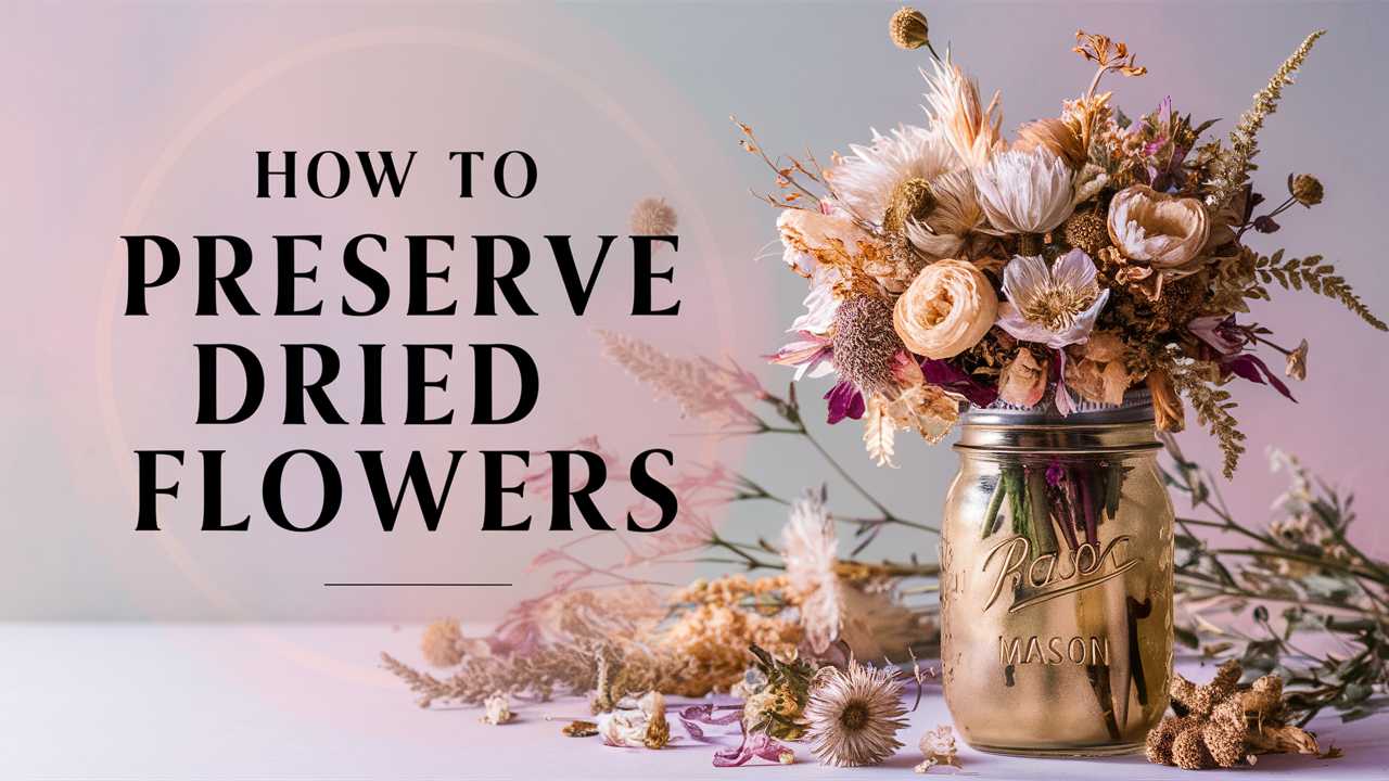 How To Preserve Dried Flowers