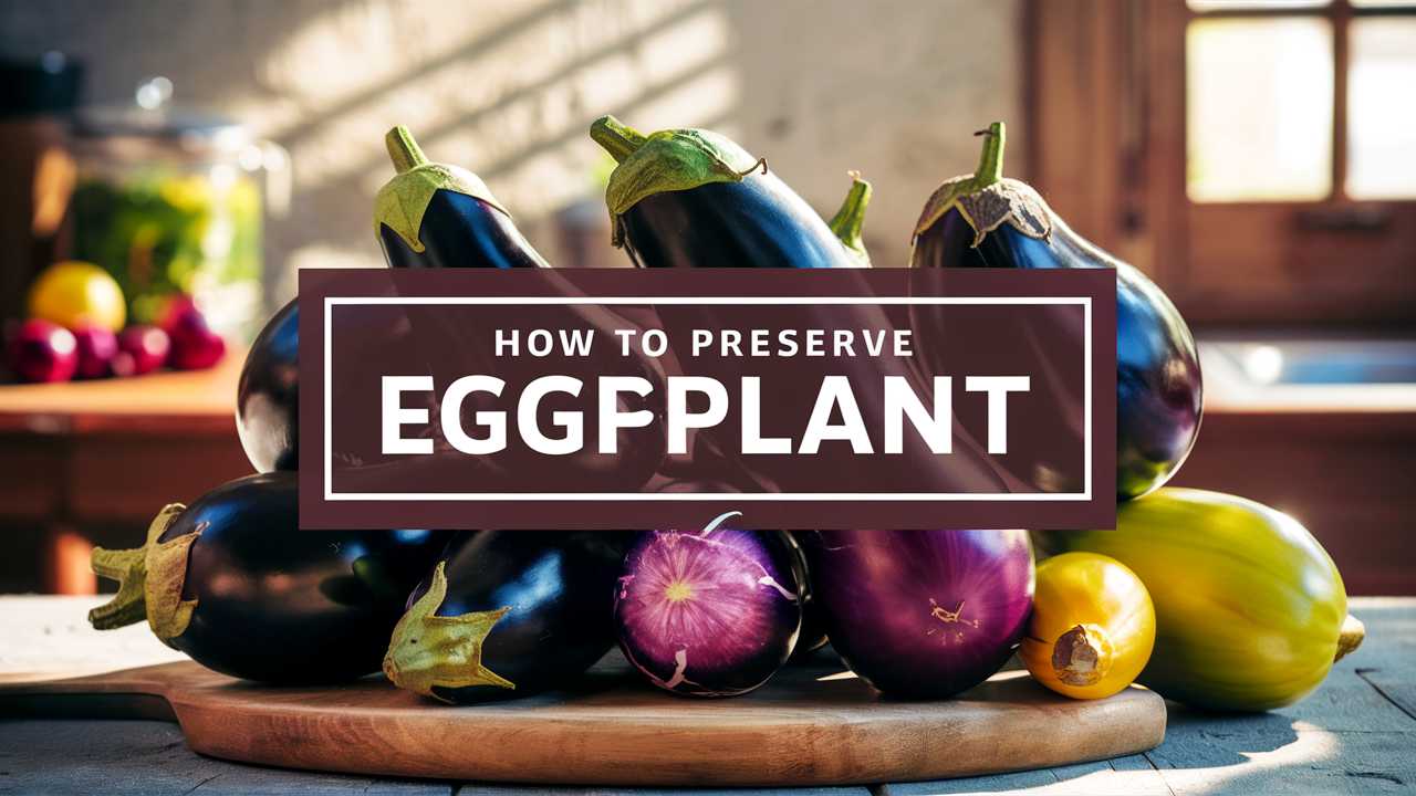 How To Preserve Eggplant