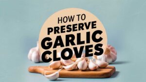 How To Preserve Garlic Cloves