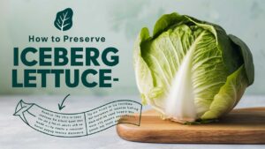 How To Preserve Iceberg Lettuce