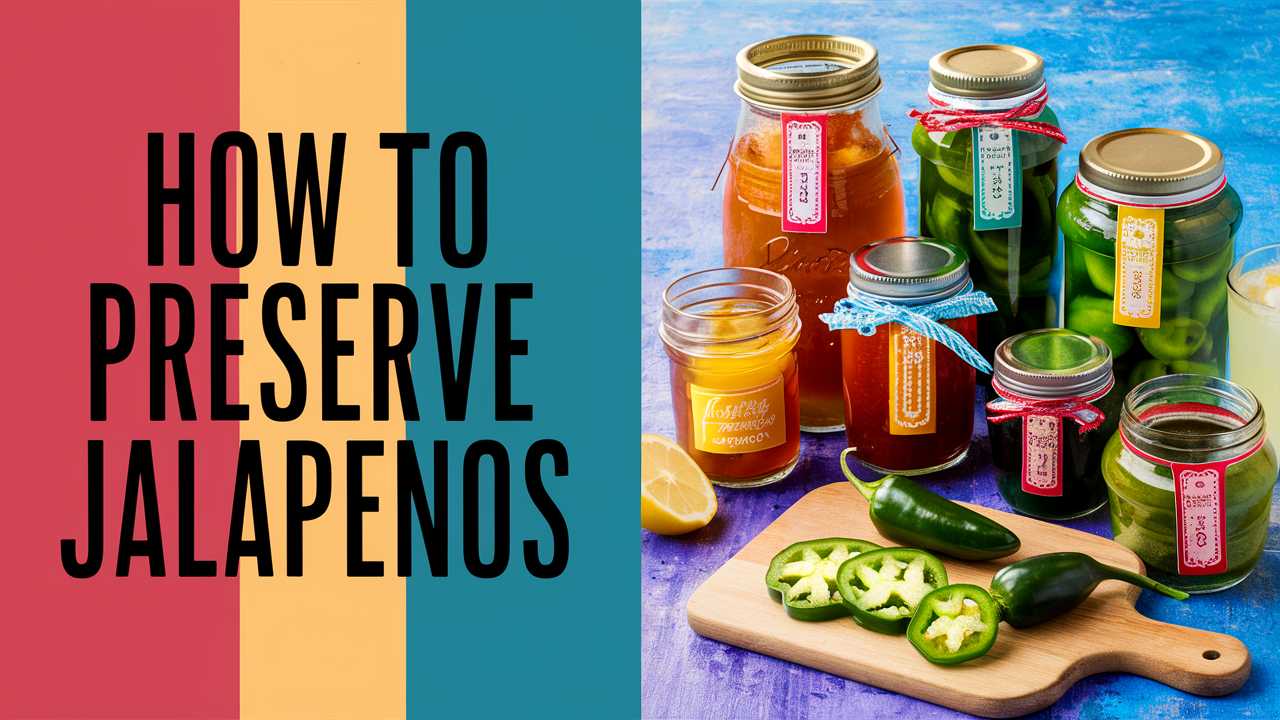 How To Preserve Jalapenos