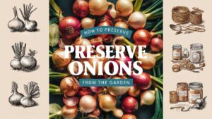 How To Preserve Onions From The Garden