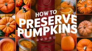 How To Preserve Pumpkins