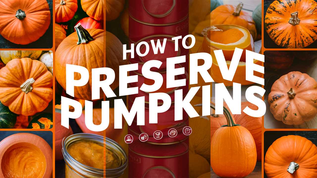 How To Preserve Pumpkins