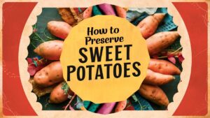 How To Preserve Sweet Potatoes