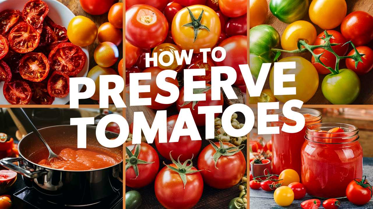 How To Preserve Tomatoes
