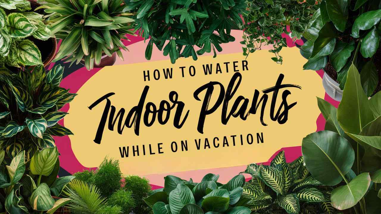 How To Water Indoor Plants While On Vacation