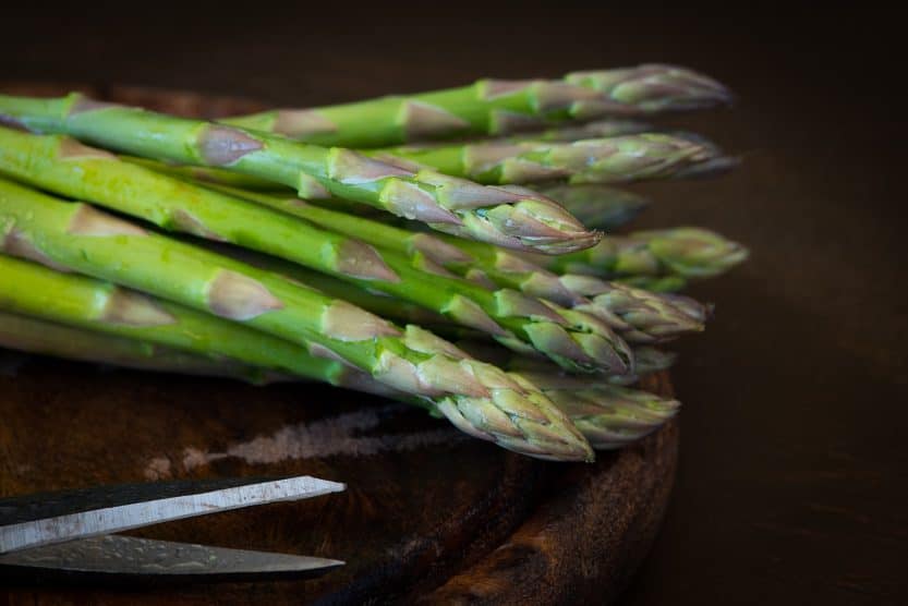 Harvesting Asparagus