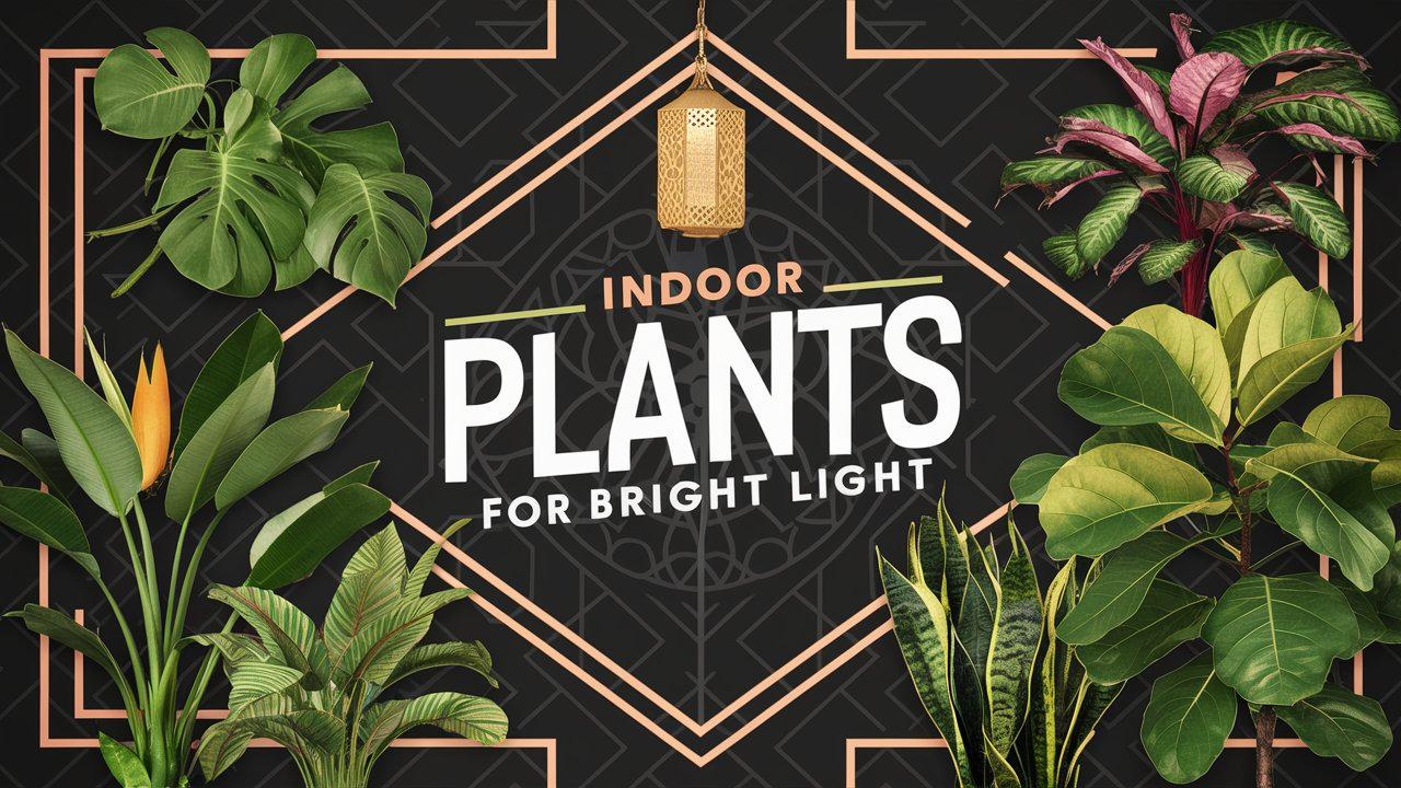 Indoor Plants For Bright Light