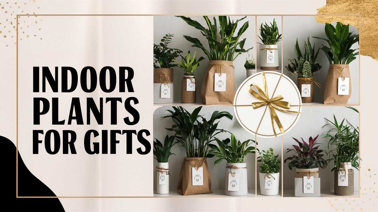 Indoor Plants For Gifts