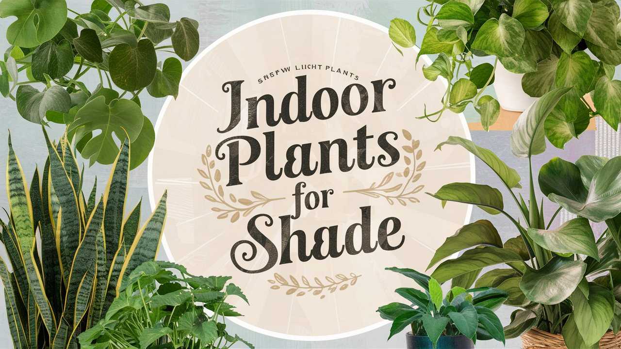 Indoor Plants For Shade