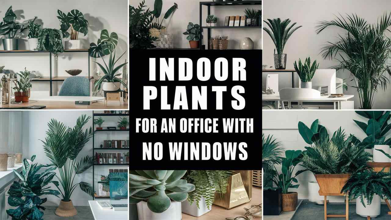 Indoor Plants for An Office With No Windows