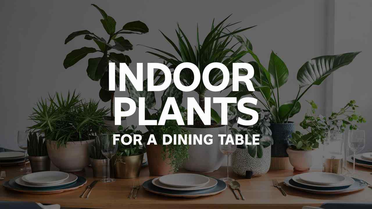 Indoor Plants for a Dining Table