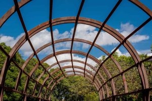 Wrought Iron Garden Structures