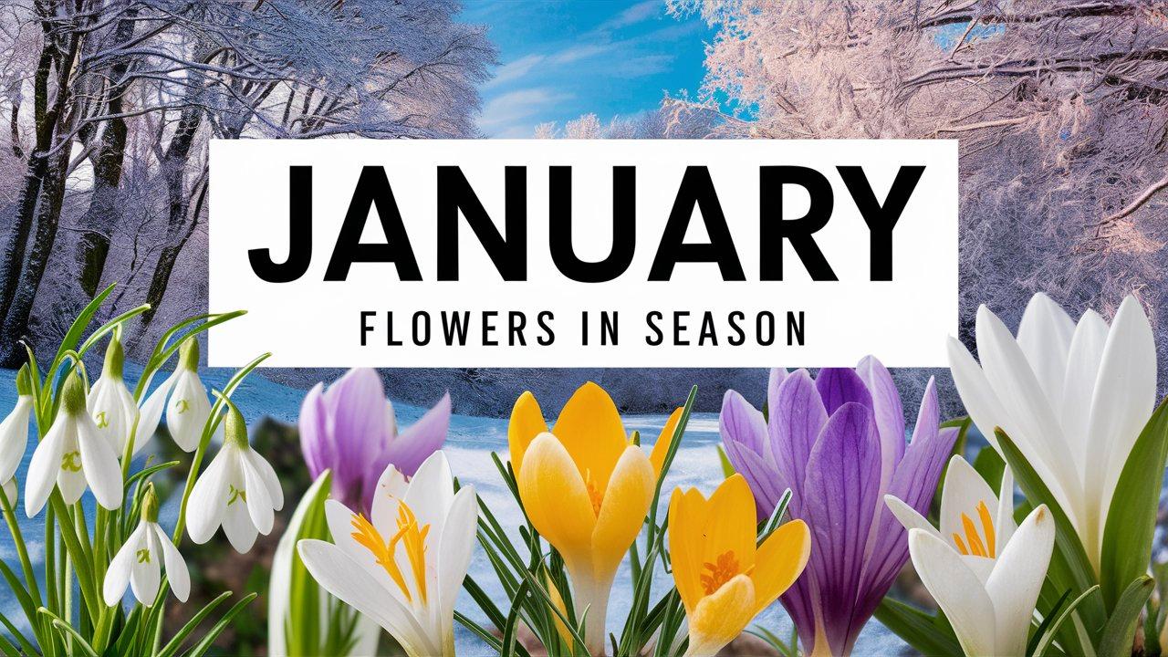 January Flowers In Season