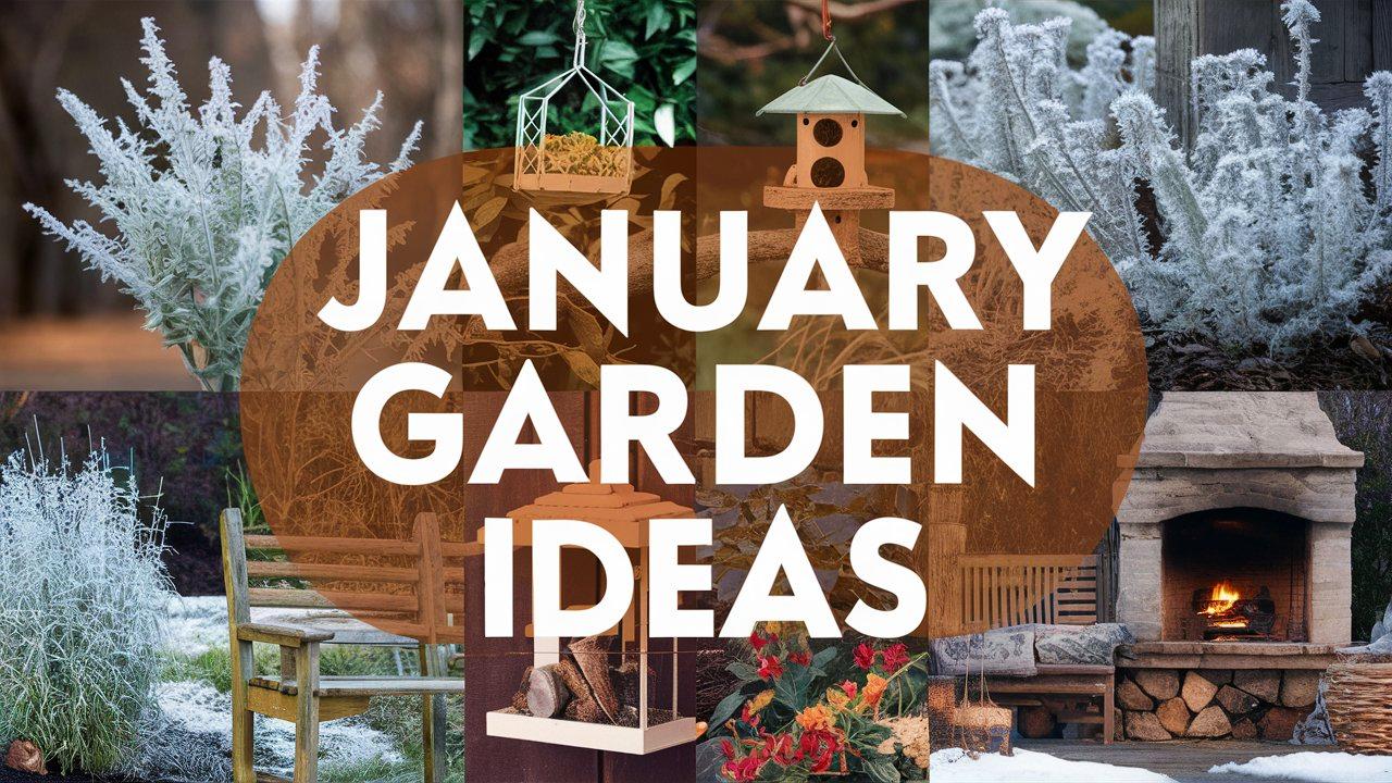 January Garden Ideas