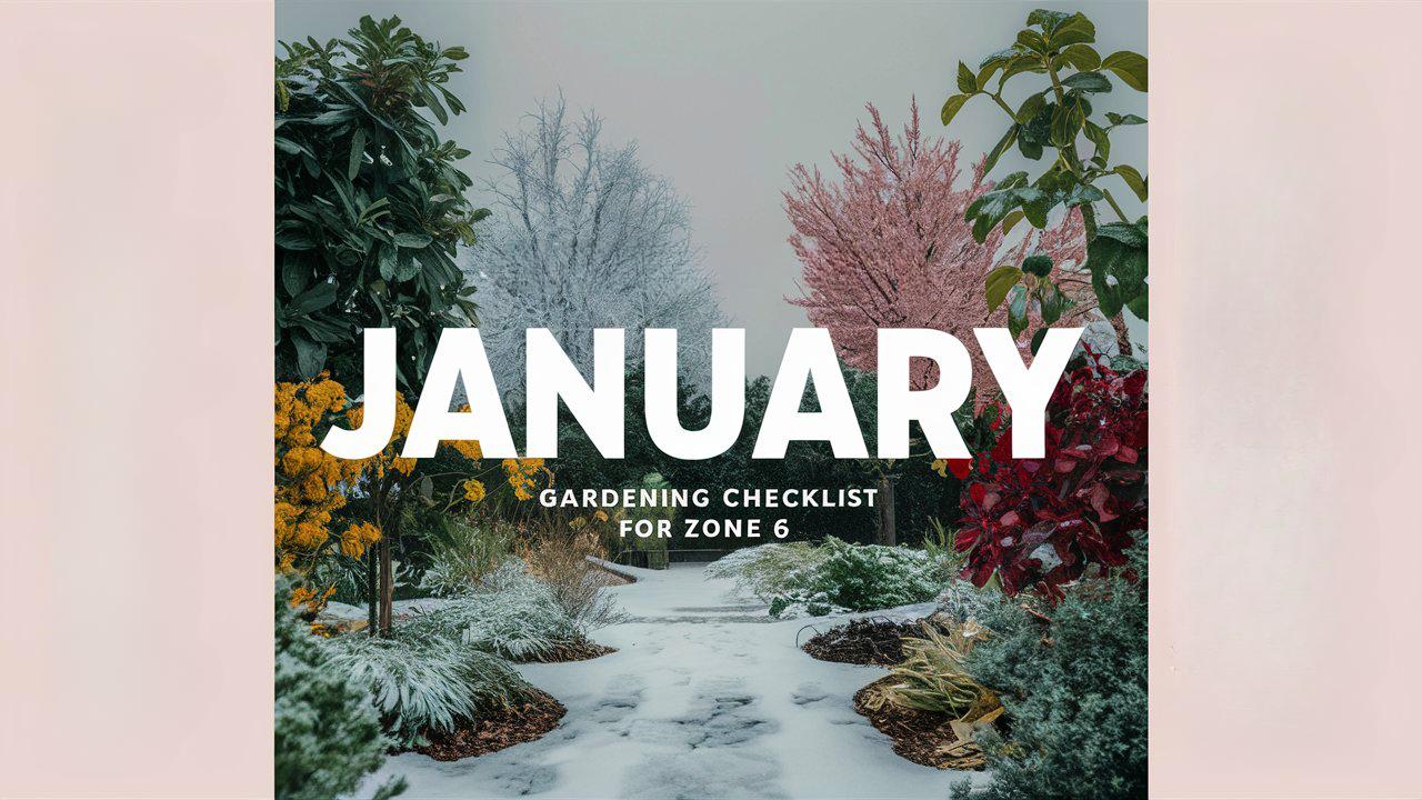 January Gardening Checklist Zone 6