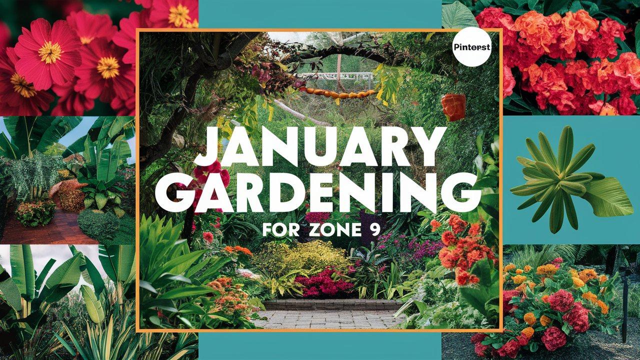 January Gardening Zone 9