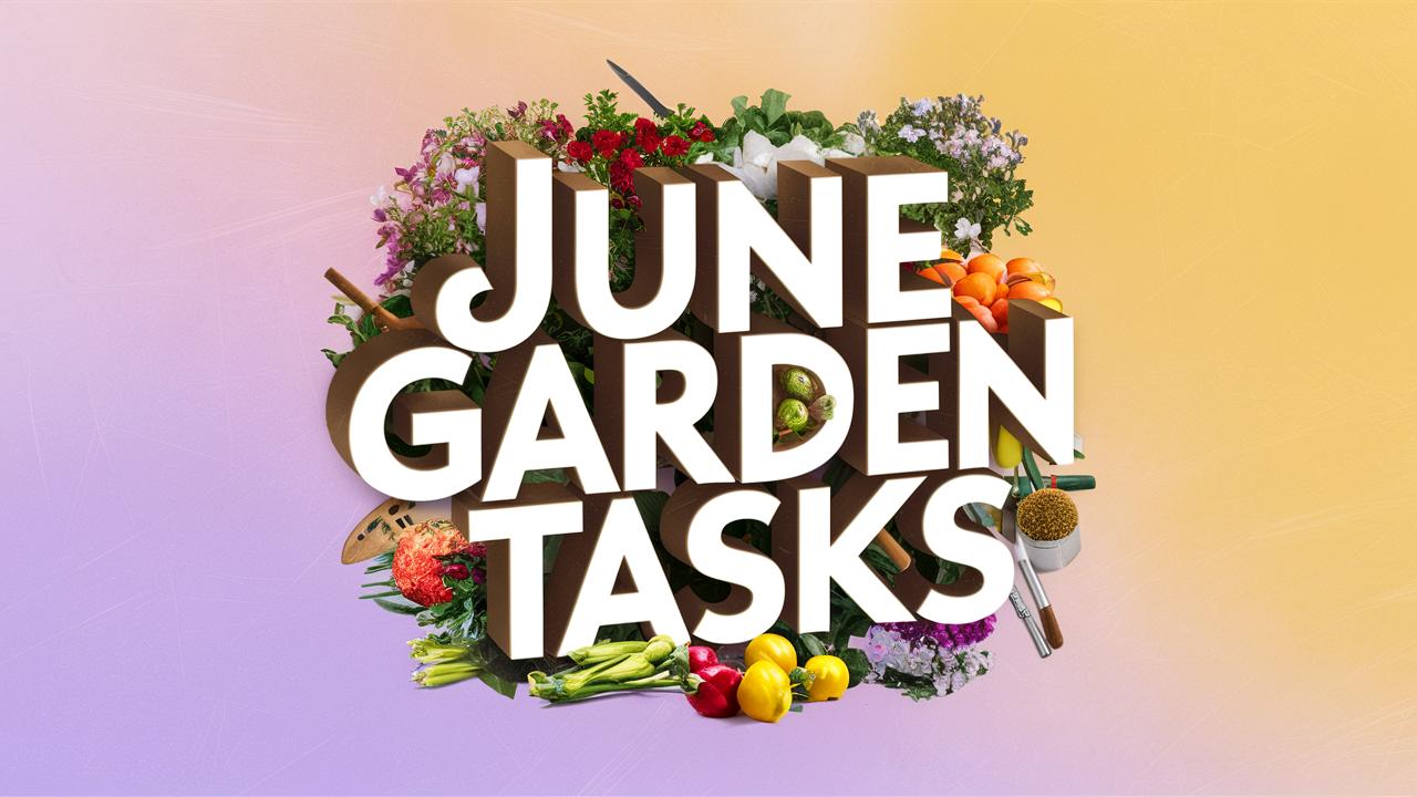 June Garden Tasks