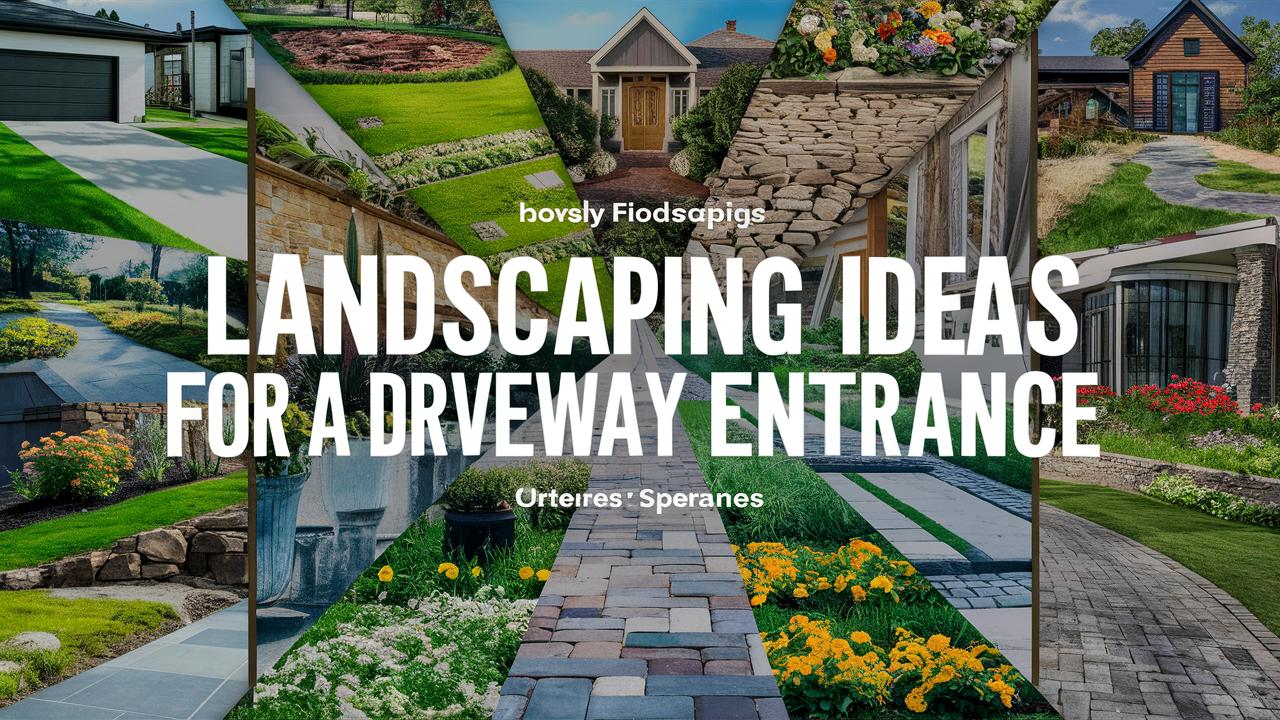 Landscaping Ideas For A Driveway Entrance