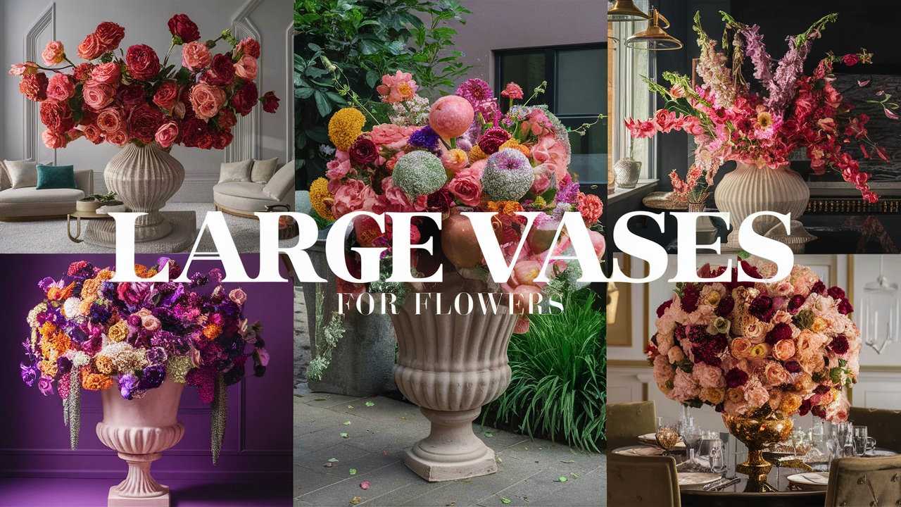 Large Flower Vases