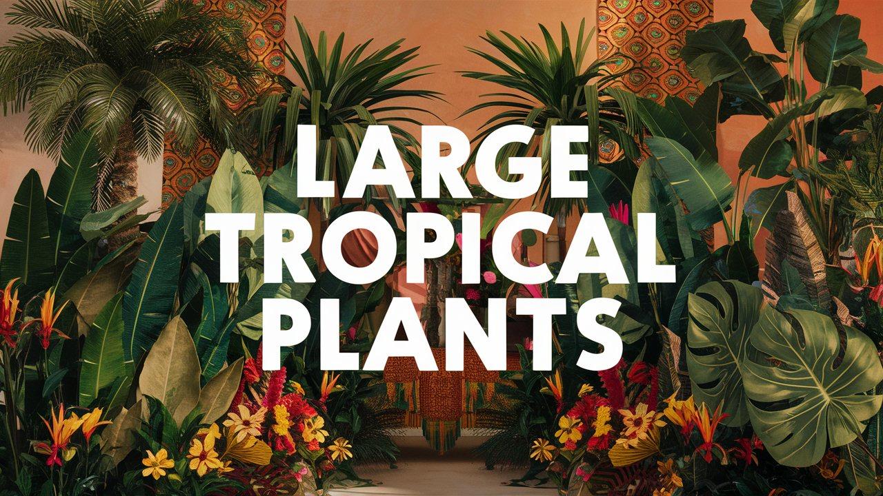 Large Tropical Plants