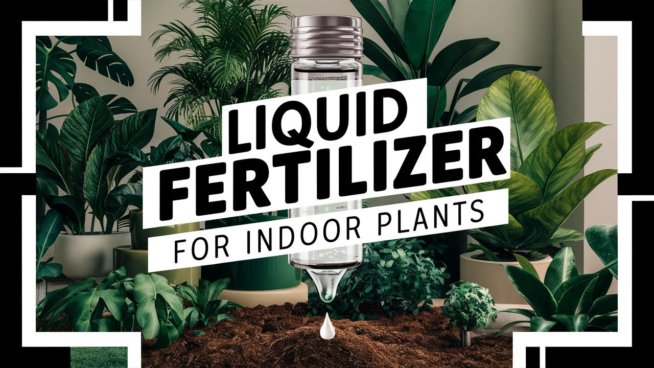 Liquid Fertilizer For Indoor Plants