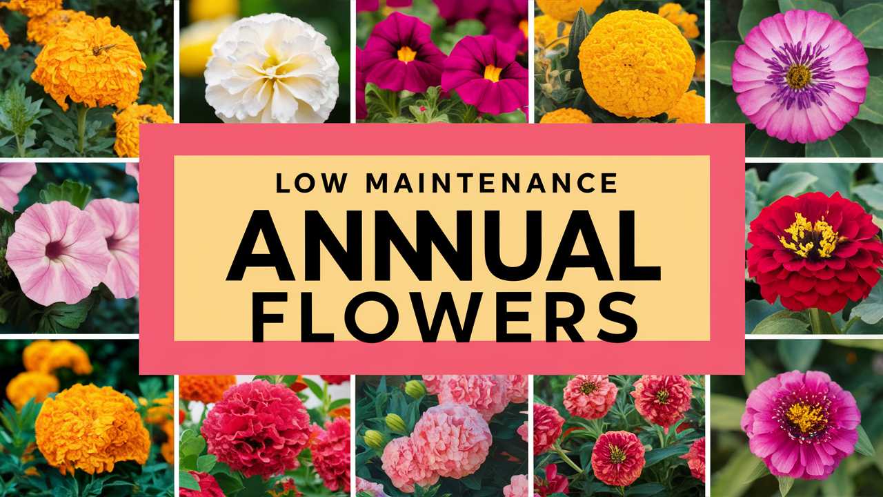 Low Maintenance Annual Flowers