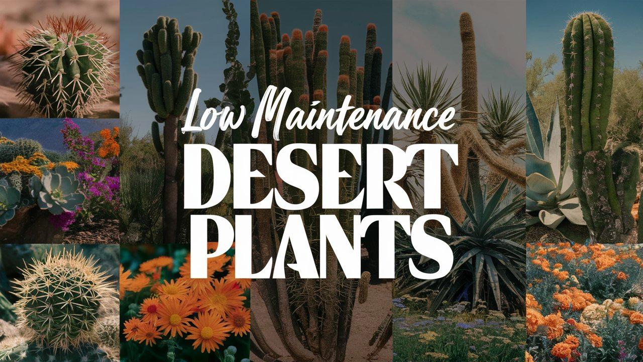 Low Maintenance Desert Plants