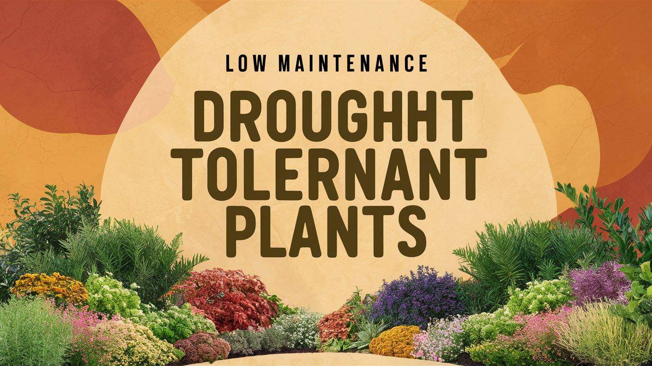 Low Maintenance Drought Tolerant Plants