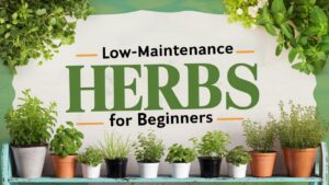 Low-Maintenance Herbs for Beginners