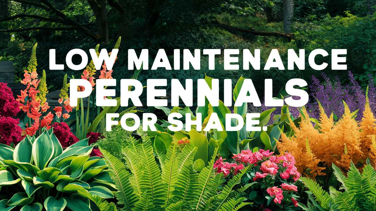 Low Maintenance Perennials For Shade