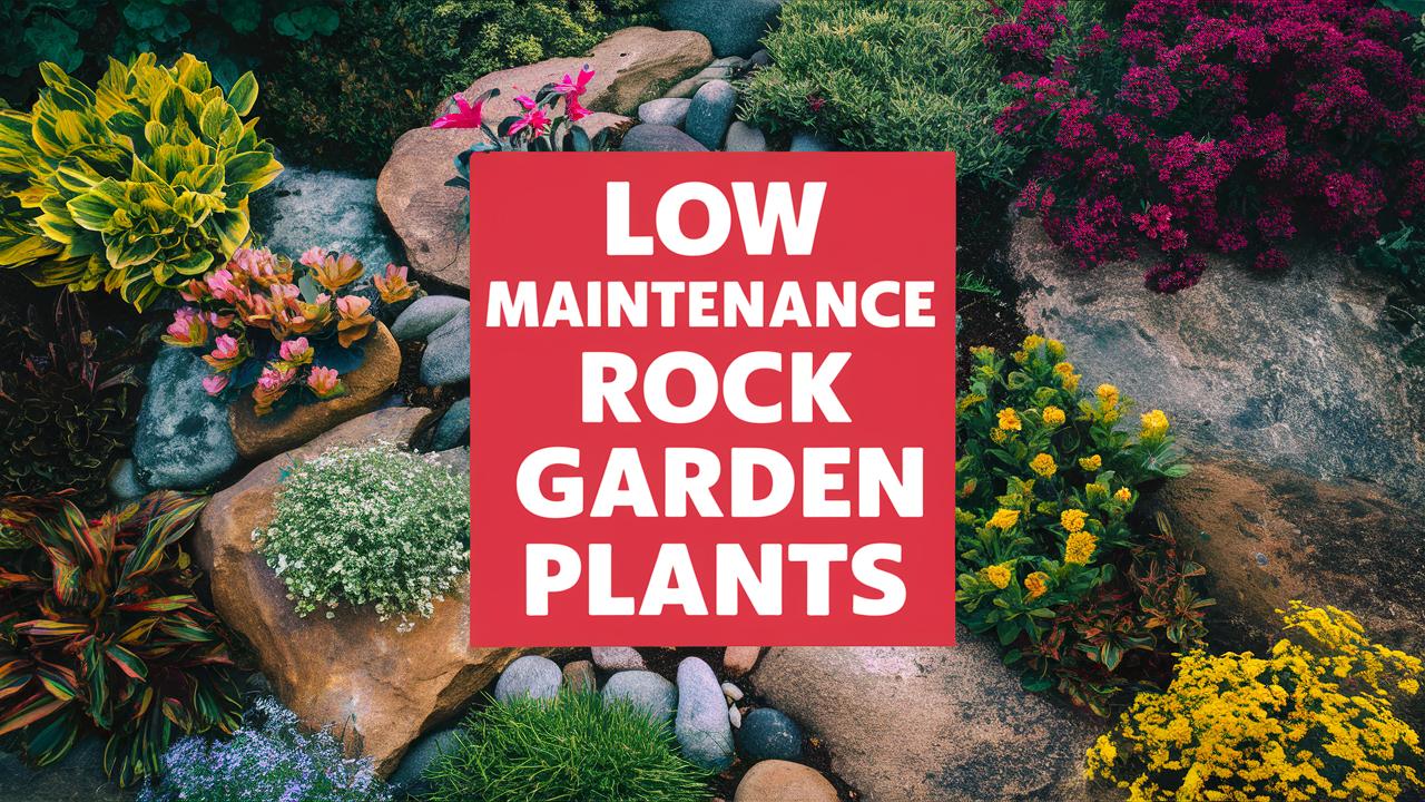 Low Maintenance Rock Garden Plants