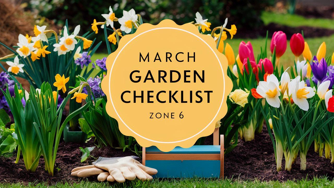 March Garden Checklist Zone 6