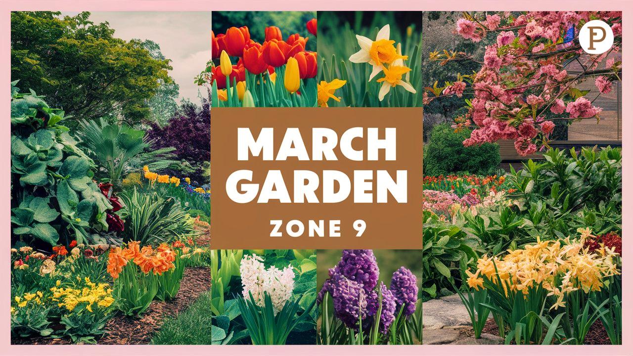 March Garden Zone 9