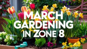 March Gardening in Zone 8