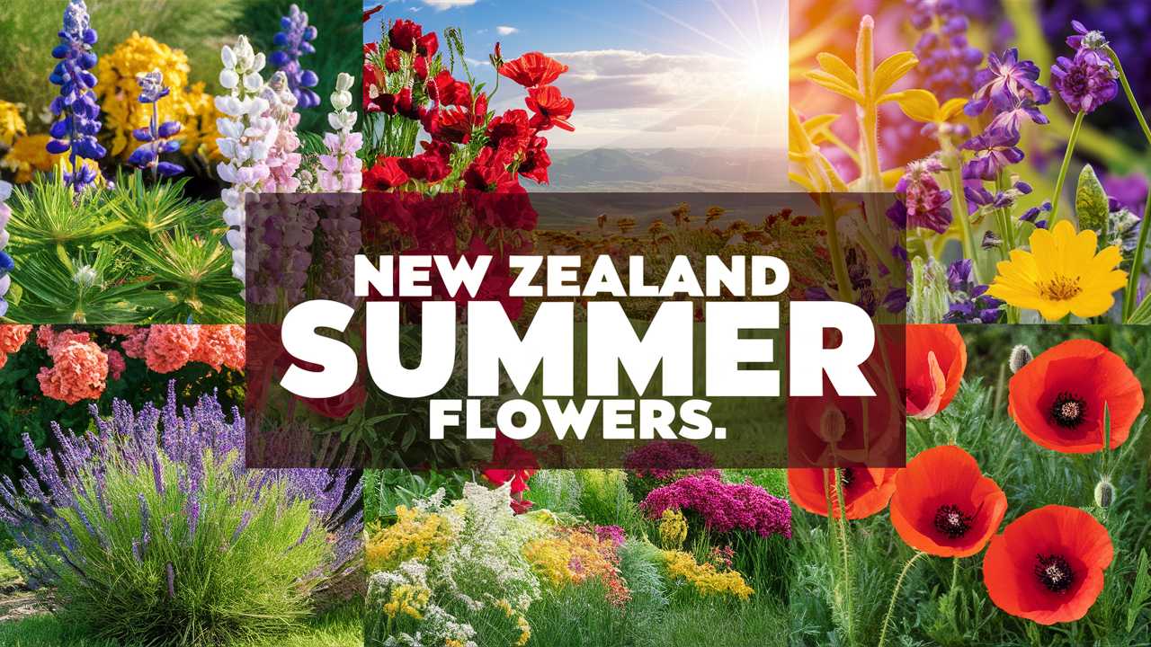 New Zealand Summer Flowers