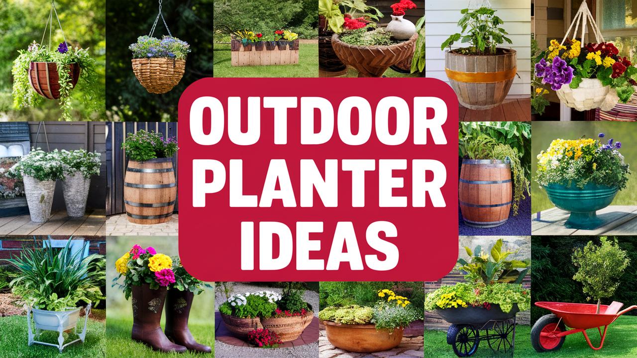 Outdoor Planter Ideas
