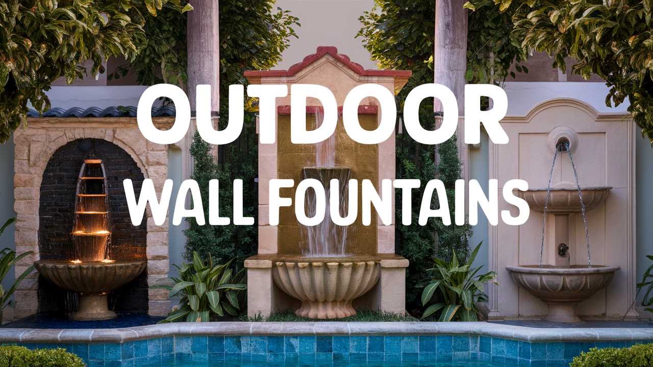 Best Outdoor Wall Fountains